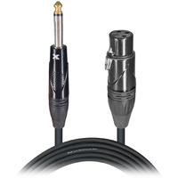 ProX XC-PXF25 25 Ft. Unbalanced 1/4" TS to XLR3-F High Performance Audio Cable