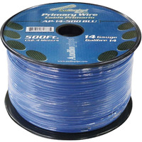 Audiopipe 14 Gauge 500Ft Primary Wire Blue