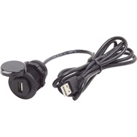 12VDC USB 2.0 PORT W/ EXT CABLE