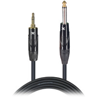 ProX XC-MP05 5 Ft. Unbalanced TRS-M Mini 1/8" to TS-M High Performance Audio Cable