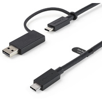 USB C Cable with USB A Adapter