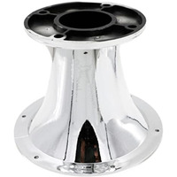 DEEJAYLED 2" BOLT ON HORN BLACK SILVER