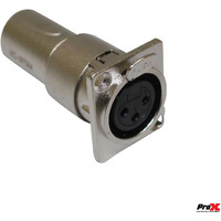 ProX XC-3FDM XLR Female To Male Adapter For Panel Mount