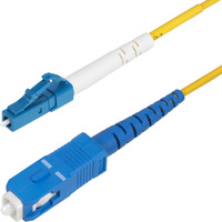 2m LC to SC OS2 Fiber Cable