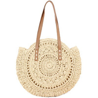Summery Vibes All Natural Hand Made Handbag(D0102HPIWAY.)