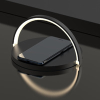 Moonlit Soft Glow LED Light, Wireless Phone Charger And Stand(D0102HE68IG.)
