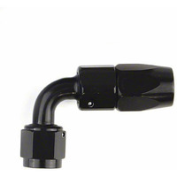 -12AN X 90  BLK HOSE END