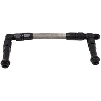 -8AN BK DUAL INLET HOLLEY  ULTRA HP