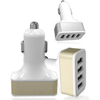 QUAD PORTS USB car Adapter and charger(D0102HEYJEY)