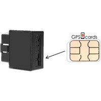 Global SIM Card for Novacom GNS-miniTRACK Efficient GPS Tracker + World Coverage