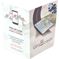 SIM card for Global Vehicle Tracking Using GPS405C with optional oil detect