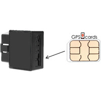 SiM card coordinated for Coban Tracker GPS-103B works Activate Over Speed Alarm