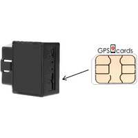 1 Month Free GPS card SIM for GPS Tracking Devices + GPS Platform Included