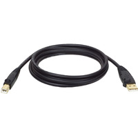 Tripp Lite USB 2.0 High-Speed Cable, Type-A to Type-B (M/M), 6-ft. (U022-006)