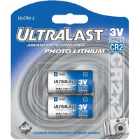 Ultralast UL-CR2/2 Lithium CR2 Photo Batteries