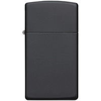 Zippo Windproof Lighter Slim Black Matte