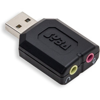 USB Stereo Audio Adapter, C-Media Chipset, RoHS