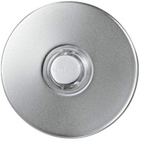 Broan Nutone Pushbutton Satin Nickel Stucco  Lighted Satin Nickel