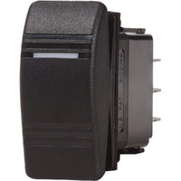 SWITCH CONTURA DPST OFF-ON BLK