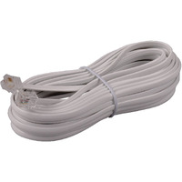 Audiovox TP243WHN Modular Line Cord, 25-Feet,White