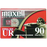 Maxell Dictation & Audio Cassette, Normal Bias, 90 Minutes