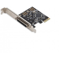 PCIe 1x Port Printer/Parallel Card, Moschip 9901 Chipset, include one Low Profile Bracket
