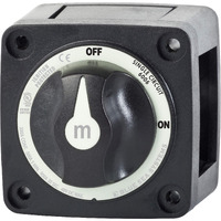 SWITCH BATTERY M ON/OFF W/KNOB BLK