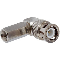 BNC Male Right Angle Clamp Connector for RG-59