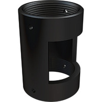 Pipe connector with opening