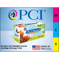 PCI Brand ECO-Friendly Reman HP 60XL CC644WN Color Ink Cartridge 440 Pgs for HP DeskJet D1660, D2500, D2530, D2545, D2560, D2660, D2680, F2430, F2480
