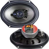 XXX Audio 6x8" 3-Way Speakers (NO GRILLS)