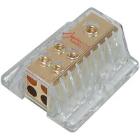 DISTRIBUTION BLOCK AUDIOPIPE 1 IN 4 OUT