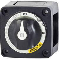 SWITCH BATTERY M DUALCIRCPLUS BLK