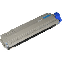 PCI Brand Okidata 44059111-PCI New Compatible Replacement For Okidata 44059111 Cyan Toner Cartridge 8000 Page Yield