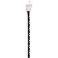 BLACK POLKA DOTS HAND POINTER