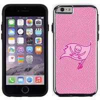 Tampa Bay Buccaneers Phone Case Pink Football Pebble Grain Feel iPhone 6 CO