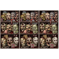 Scary Heads Backdrop