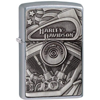 Zippo Harley-Davidson Street Chrome Motor Flag