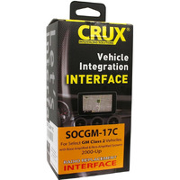 CRUX Radio Replacement Interface for Select 00-13 GM Class II Vehicles with Chime