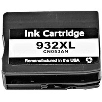 PCI Brand ECO-Friendly Reman HP 932XL CN053AN XL Black Ink Cartridge 1000 Pg Yield for HP OfficeJet 6060, 6100, 6600, 6700, 7610, 7612, CN053 printers