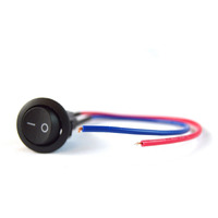Nippon mini rocker switch with 6" lead wire
