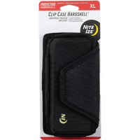 2023 NITE IZE Clip Case Hardshell Horizontal Universal Rugged Holster, XL, Black, MAP: $17.99