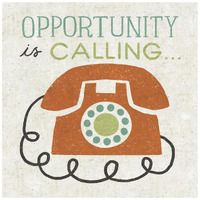 Retro Desktop Phone -Paper Art-20"x20"