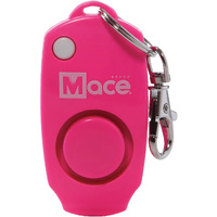 mace Brand Personal Alarm Keychain, Emits Powerful 130dB Alarm, Includes Built-in Keychain and Backup Whistle, Batteries Included, Great for Self-Defense, Pink