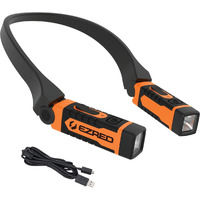 EZRED ANYWEAR Rechargeable Neck Light for Hands-Free Lighting (Orange)