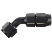 -16AN X 45  BLK HOSE END