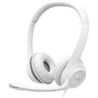 H390 USB Computer Hdst Wht