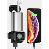 Porta 3 in 1 Wireless Charger For Apple Watch And Airpods Plus Phone(D0102HE68QV.)