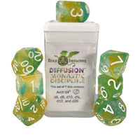 Role 4 Initiative Diffusion Poly Set - Monastic Discipline w/Numbers (7)