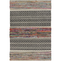 3 x 5 Colorful Traditional Chindi Area Rug